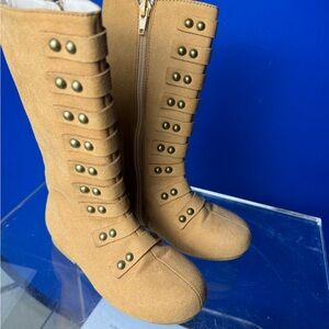 Liv & Mia Military Style studded boots